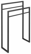 SAPHO Ska301 Ska suport pentru prosoape 55 x 79 x20 cm, negru mat