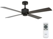 Ventilator LED de tavan Lucci air 213170 NEWPORT negru + telecomandă