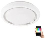 Plafonieră LED RGBW dimabilă CAPASSO-C LED/17W/230V Eglo 96686