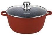 Cratiță din aluminiu cu capac 20x9 cm, 2.5L – Cooking by Heinner, Colecția Calabria HR-JLG-C20CR, antiaderentă și compactă