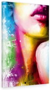 Tablou canvas Colorful Neck 120x80 cm