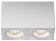 Corp aplicat cu 2 spoturi design tehnic Slim alb