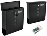 Cutie poștală în negru