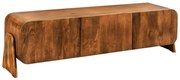 Comoda TV din lemn de mango maro BRASIL 160cm