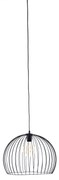 Lampă modernă suspendată neagră 40 cm - Koopa