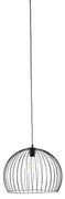 Lampă modernă suspendată neagră 40 cm - Koopa