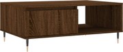 vidaXL Masă de cafea, stejar maro, 90x60x35 cm, lemn compozit