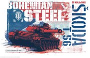 Poster World of Tanks - Bohemian Steel