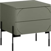 Măsuță de noptieră Sonatia 45 - olive