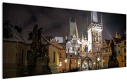 Tablou cu Poarta de pulbere iluminată (120x50 cm), în 40 de alte dimensiuni noi