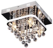 Lustră de cristal aplicată PALLAS LED/23W/230V + 4xE14/40W Rabalux 2238