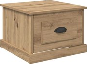 vidaXL Masă de cafea Stejar Artizanal 50 x 50 x 35 cm Lemn compozit