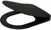 Capac WC softclose Deante Peonia Zero negru