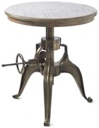Masa design industrial cu inaltime reglabila, diametru 56cm, Grand Central 262810RM