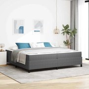 vidaXL Cadru de pat Gri deschis 200 x 200 cm Țesătură de catifea
