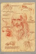 Poster Leonardo Smoking Pot, Leonardo Da Vinci