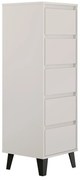 Comodă Brisas 4 (cashmir + negru) . 1116266