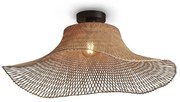 Plafoniera din bambus Ibiza L 65cm, natur