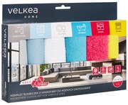 Set 6 lavete universale, microfibra, 30 x 30 cm, Velkea
