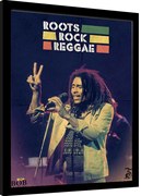 Poster înrămat Bob Marley - Roots Rock Reggae