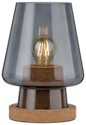 Lampă de masă Paulmann IBEN 79736 - 1xE27/20W, 230V, fumurie