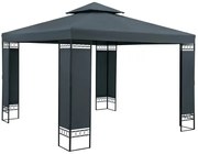 Deuba Pavilion de grădină Lorca 3x3 m - antracit