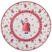 Covor roșu rotund ø 160 cm cu model de Crăciun Toy's Delight Santa Claus – Villeroy&amp;Boch