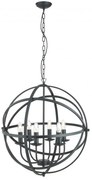 Lustra suspendata stil traditional Orbit negru 2476-6BK SRT