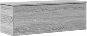 vidaXL Cutie de depozitare, gri sonoma, 102x35x35 cm, lemn prelucrat
