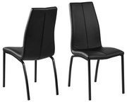 Scaun de sufragerie AMAL 1 buc. negru