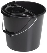Galeata cu storcator 10L, negru, Simi
