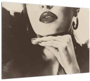 Tablou - Vintage, poza unei femei (70x50 cm)