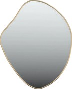 vidaXL Oglindă de perete, auriu, 50x40 cm