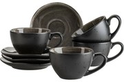 Mäser Set de cești de cafea cu farfurioare Niara Organic 4+4 buc.