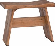 vidaXL Taburet natural 40 x 25 x 31 cm Lemn de mahon