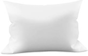 Husa de perna satin damasc alba