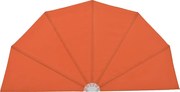 vidaXL Copertină laterală pliabilă de terasă, cărămiziu, 160 cm