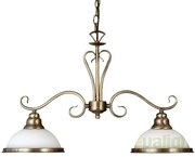 Candelabru 2 brate, L-62cm, Elisett 2757 RX
