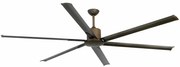 Ventilator XL cu telecomanda ANDROS maro