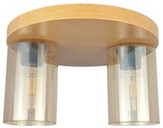 Plafoniera clasica fabricata manual SIENA YELLOW