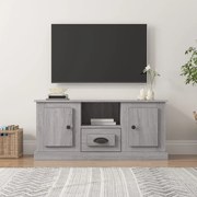vidaXL Comodă TV, gri sonoma, 100x35,5x45 cm, lemn prelucrat