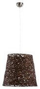 Lustră pe cablu CANNUCIA 1xE27/15W/230V maro
