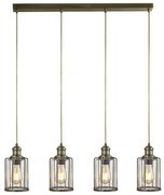 Lustra rustica design traditional Pipes 4L 1164-4AB SRT