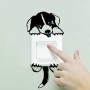 Sticker intrerupator Puppy