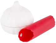 Set tocator manual si curatator usturoi, rosu