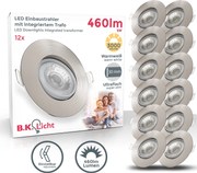 BKLICHT LED Set 12 spoturi 9/2,4 cm