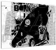 Tablou - Născut să călătorească (70x50 cm)