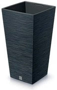 Ghiveci de flori FURU SQUARE 29,5 cm, antracit, 29,5 cm