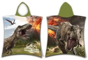 Poncho pentru copii Jurassic World Volcano, 50 x 115 cm