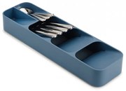 Organizator pentru tacamuri Joseph Joseph  85181, 5 compartimente, Fara BPA, Plastic, Albastru